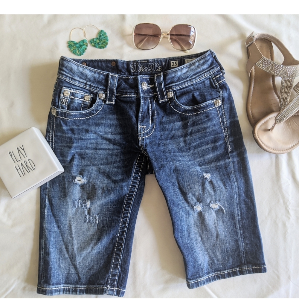Miss Me Bermuda shorts 25